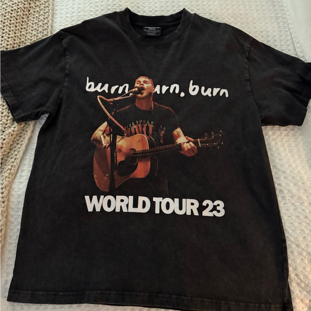 Zach Bryan Black World Tour 23 Graphic T-Shirt